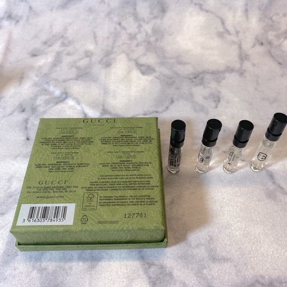 Gucci Guilty Men Gift Set - 4pc, EDT, EDP, Black EDT, Parfum, Green Box, NEW - Picture 3 of 8